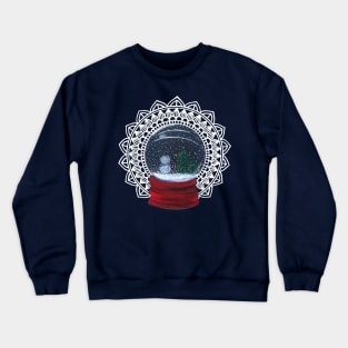 Mandala Snowball Crewneck Sweatshirt